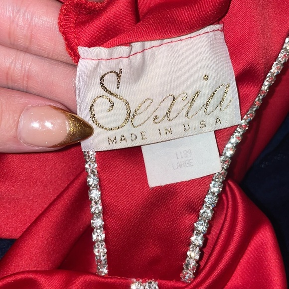 NEW 😍♥️HOT RED CUT-OUT DRESS - Picture 5 of 6